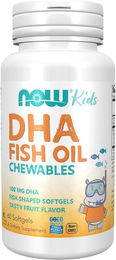 Now Foods DHA Kids Fischöl Kapseln für Kinder 60 Stück – Bild 1 von 1