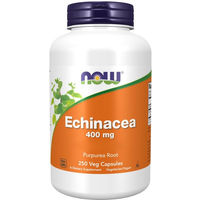 Produktbild von Now Foods Echinacea Kapseln 400 mg vegan und vegetarisch 180 Stück