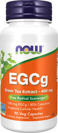 NOW FOODS EGCG Grüntee-Extrakt 400 mg vegetarische Kapseln 90 Stück – Bild 1 von 1