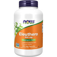 Produktbild von Now Foods Eleuthero Taigawurzel Kapseln 500 mg 250 Stück
