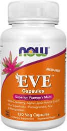 Now Foods Eve Multivitamin für Frauen mit Zink, Biotin und Selen vegetarische Kapseln 120 Stück – Bild 1 von 1