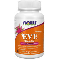 Produktbild von Now Foods Eve Multivitamin für Frauen mit Zink, Biotin und Selen vegetarische Kapseln 120 Stück