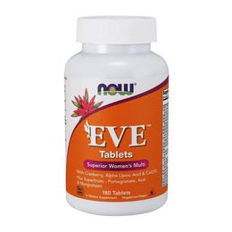 NOW FOODS EVE Superior Multi-Vitamin für Frauen 180 Tabletten – Bild 1 von 1
