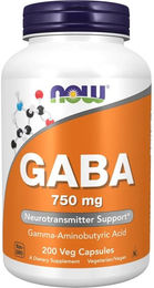 Now Foods GABA 200 mg Kapseln vegan und vegetarisch – Bild 1 von 1