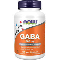 Produktbild von Now Foods GABA 200 mg mit pflanzlichem Ursprung Kapseln