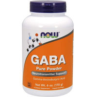 Produktbild von Now Foods GABA Pulver vegan und vegetarisch