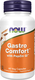 NOW Foods Gastro Comfort mit PepZin GI Kapseln 60 Stück – Bild 1 von 1