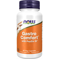 Produktbild von NOW Foods Gastro Comfort mit PepZin GI Kapseln 60 Stück
