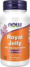 NOW Foods Gelée Royale Kapseln 60 Stück – Bild 1 von 2