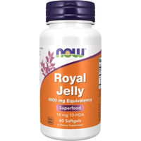 Produktbild von NOW Foods Gelée Royale Kapseln 60 Stück