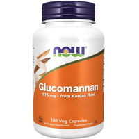 Produktbild von Now Foods Glucomannan 575 mg vegetarische Kapseln 180 Stück