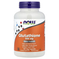 Produktbild von Now Foods Glutathion 500 mg Kapseln vegan glutenfrei 120 Stück