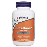 Produktbild von Now Foods Glutathion 500 mg Kapseln vegan glutenfrei 60 Stück