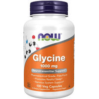 Produktbild von Now Foods Glycin Vegetarische Kapseln