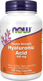 Now Foods Hyaluronic Acid 2X Plus Kapseln vegetarisch 120 Stück – Bild 1 von 2