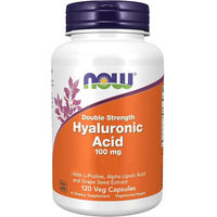 Produktbild von Now Foods Hyaluronic Acid 2X Plus Kapseln vegetarisch 120 Stück