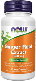 Now Foods Ingwerwurzelextrakt Kapseln vegetarisch 90 mg – Bild 1 von 1
