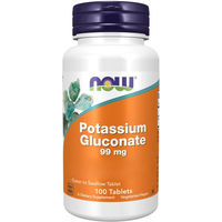 Produktbild von Now Foods Kalium Gluconat Tabletten vegetarisch 99 mg 100 Stück