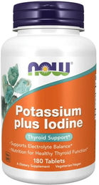 Now Foods Kalium und Jod Tabletten vegan 180 Stück – Bild 1 von 1