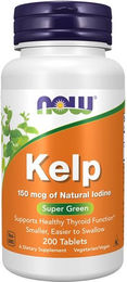 Now Foods Kelp Braunalge 150 mcg Tabletten 200 Stück – Bild 1 von 2