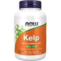 Produktbild von Now Foods Kelp Braunalge Bio Vegetarisch Kapseln