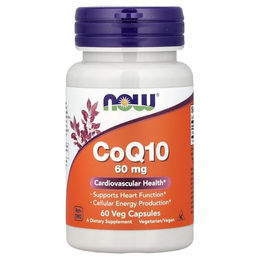 Now Foods Koenzym Q10 Ubiquinon 60 mg Kapseln 60 Stück – Bild 1 von 1