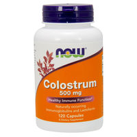 Produktbild von Now Foods Kolostrum Kapseln vegetarisch 500 mg 120 Stück