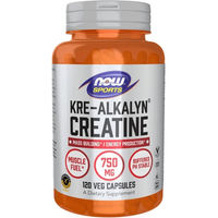 Produktbild von Now Foods Kre-Alkalyn Kreatin vegetarische Kapseln 120 Stück