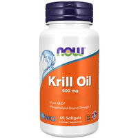 Produktbild von Now Foods Krill Öl Kapseln 500 mg 60 Stück