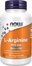Now Foods L-Arginin Kapseln vegan 100 Stück – Bild 1 von 2