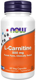 Now Foods L-Carnitin 500 mg vegetarische Kapseln 60 Stück – Bild 1 von 2