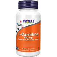 Produktbild von Now Foods L-Carnitin 500 mg vegetarische Kapseln 60 Stück