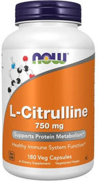 NOW FOODS L-Citrullin Kapseln vegan 180 Stück – Bild 1 von 1