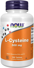 Now Foods L-Cystein Kapseln vegetarisch 500 mg – Bild 1 von 2