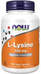 Now Foods L-Lysin Kapseln 500 mg 100 Stück – Bild 1 von 2