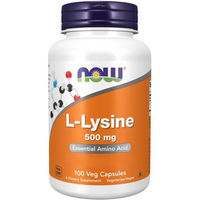 Produktbild von Now Foods L-Lysin Kapseln 500 mg 100 Stück