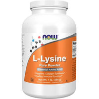 Produktbild von Now Foods L-Lysin Pulver 454 g