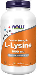 Now Foods L-Lysin Tabletten 1000 mg 250 Stück – Bild 1 von 2