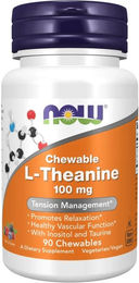 Now Foods L-Theanin Lutschtabletten 90 Stück – Bild 1 von 1