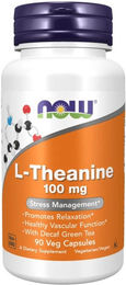 Now Foods L-Theanin vegetarische Kapseln 90 Stück – Bild 1 von 1