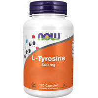 Produktbild von Now Foods L-Tyrosin 500 mg Kapseln 120 Stück