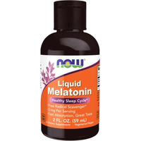 Produktbild von NOW Foods Liquid Melatonin Tropfen 59 ml