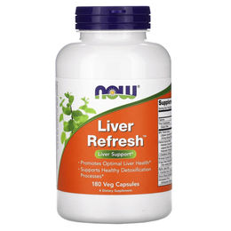 NOW Foods Liver Refresh Nahrungsergänzungsmittel Kapseln – Bild 1 von 2