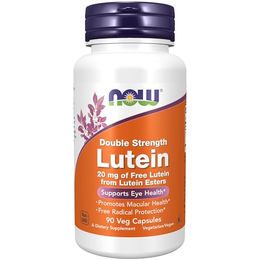 Now Foods Lutein Double Strength 20 mg Kapseln vegetarisch 90 Stück – Bild 1 von 3