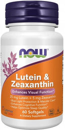 Now Foods Lutein und Zeaxanthin Kapseln 60 Stück – Bild 1 von 1