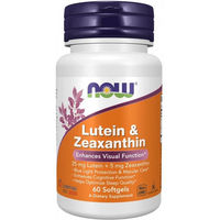 Produktbild von Now Foods Lutein und Zeaxanthin Kapseln 60 Stück