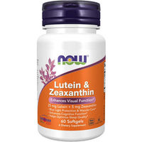 Produktbild von Now Foods Lutein und Zeaxanthin mit Ringelblume 60 Weichkapseln