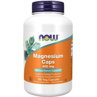 Produktbild von NOW FOODS Magnesium Komplex vegetarische Kapseln 400 mg 180 Stück