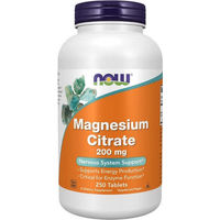 Produktbild von Now Foods Magnesiumcitrat 200 mg 250 Tabletten