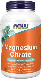 Now Foods Magnesiumcitrat 400 mg Kapseln 240 Stück – Bild 1 von 1